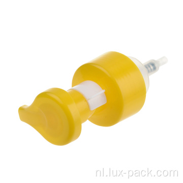 Aangepaste zeeppomp plastic dispenser bloemschuimpomp hand wassen